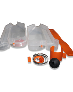 Volume dispenser  6L for 90mm pipe, unassembled cpl